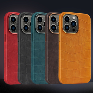 Funda de piel de cocodrilo para <span class=keywords><strong>Iphone</strong></span> <span class=keywords><strong>2022</strong></span>, carcasa de piel de cocodrilo para <span class=keywords><strong>Iphone</strong></span> 14 - Product Image 6