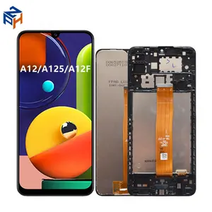 Display For Pantalla Amoled Samsung A12 Screen Replacement With Frame For Galaxy A12 A02 A022 M02 M127 A127 Lcd Touch Screen