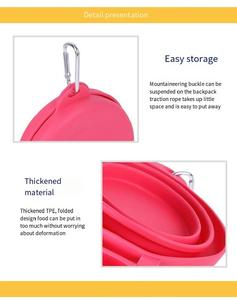 Juego de Comedero y Bebedero Automático Ecológico para Perros, Plegable, Portátil, Expandible, con Tazón y Plato para Comida y Agua - Product Image 6