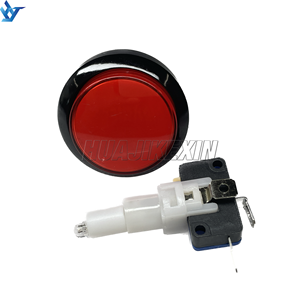Hjkx vòng tròn màu đỏ Push <span class=keywords><strong>Button</strong></span> LED nút Máy chơi game POG nút nhà máy giá - Product Image 6