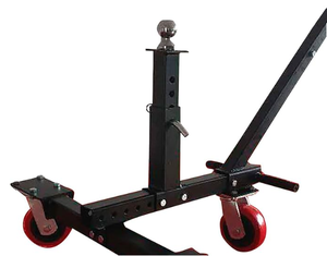 Chariot de remorquage de remorque d'une capacité de <span class=keywords><strong>1000lbs</strong></span>/453KG avec 3 roues remorque réglable en hauteur <span class=keywords><strong>Dolly</strong></span> Mover pour l'usine à la maison - Product Image 3
