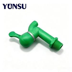 Robinet de cuisine moderne à montage sur plancher, en plastique vert, avec joint de diaphragme à friction nul breveté DN15, à débit d'eau élevé - Product Image 4