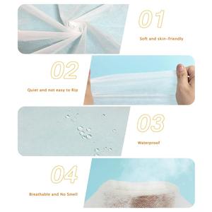Factory Direct Supply <b>Waterproof</b> Disposable <b>Bed</b> <b>Sheet</b> White Spa Disposable <b>Bed</b> <b>Sheets</b> with Hole - Product Image 3
