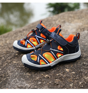 รองเท้าแตะเด็กขายส่ง รองเท้าชายหาดสำหรับฤดูร้อน กันลื่น ระบายอากาศดี รองเท้าลำลองสำหรับเด็กผู้ชาย - Product Image 3