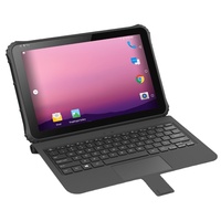 Tablet PC Robusta de 12 Pulgadas con Android 14, Escáner de Código de Barras RFID, 5G, IP65, 700 Nits, Batería de 12600 mAh, Teclado, Portátil Industrial