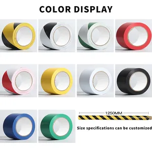 เทปเตือนภัยพีวีซีกันน้ำสำหรับทำเครื่องหมายพื้นที่อันตราย  ปรับแต่งสีสันได้  ผู้ผลิต Libo - Product Image 2