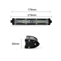 RCJ barres lumineuses LED à bas prix 60W barre lumineuse LED pour voiture lumières LED tout-terrain pour camion