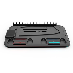 Support PS5/PS5 Slim et Station de Recharge Double Manette pour Console <span class=keywords><strong>PlayStation</strong></span> <span class=keywords><strong>5</strong></span>, Accessoires PS5 Chargeur de Manette - Product Image 5
