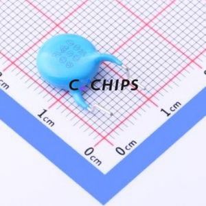 ตัวเก็บประจุแบบปลอดภัย DCF222M39Y5UQ6WP7A0 แบบ Through hole (THT), ระยะขา P=7.5 มม. 2.2nF 20% 250V/400V X1, Y2 - Product Image 1