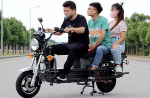 Scooter Eléctrico de Largo Alcance 1200w 1500w de Alta Velocidad para Entrega de Comida, Bicicleta de Dos Ruedas para Adultos, Bicicleta Dpb - Product Image 4