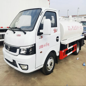 شاحنة شفط مياه الصرف الصحي الصغيرة سعة 2 طن مع خزان مياه نظيفة يدوي يعمل بالديزل - Product Image 6