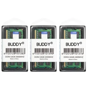 Hot bán Buddy DDR3 DDR4 RAM 4G/8G/16G/32GB cho máy tính xách tay 1333/1600/1866MHz 2133/2400/2666/3200MHz