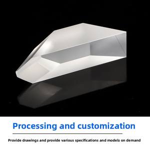 Prisma de Telhado de Vidro Óptico de Alta Precisão Abbe H-K9L, Índice de Refração 1.5163, Transmitância de Luz de 98%, Alcança Imagens de Feixe Precisas - Product Image 4