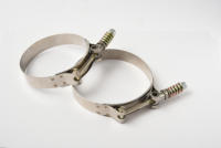 SAE J1508 Compatible 304 Acier Inoxydable T-Bolt Collier de serrage à ressort constant Matériau métallique