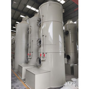 Épurateur humide de tour de pulvérisation de purification de traitement des déchets industriels 4000 M3/heure élimination du gaz moteur 99.9% efficacité CE - Product Image 3