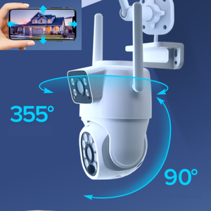 Großhandel Tuya Dual Lens ptz Nachtsicht Wifi Outdoor-Sicherheit CCTV-Kamera mit Alarm 4g SIM-Karte Solar kamera - Product Image 2