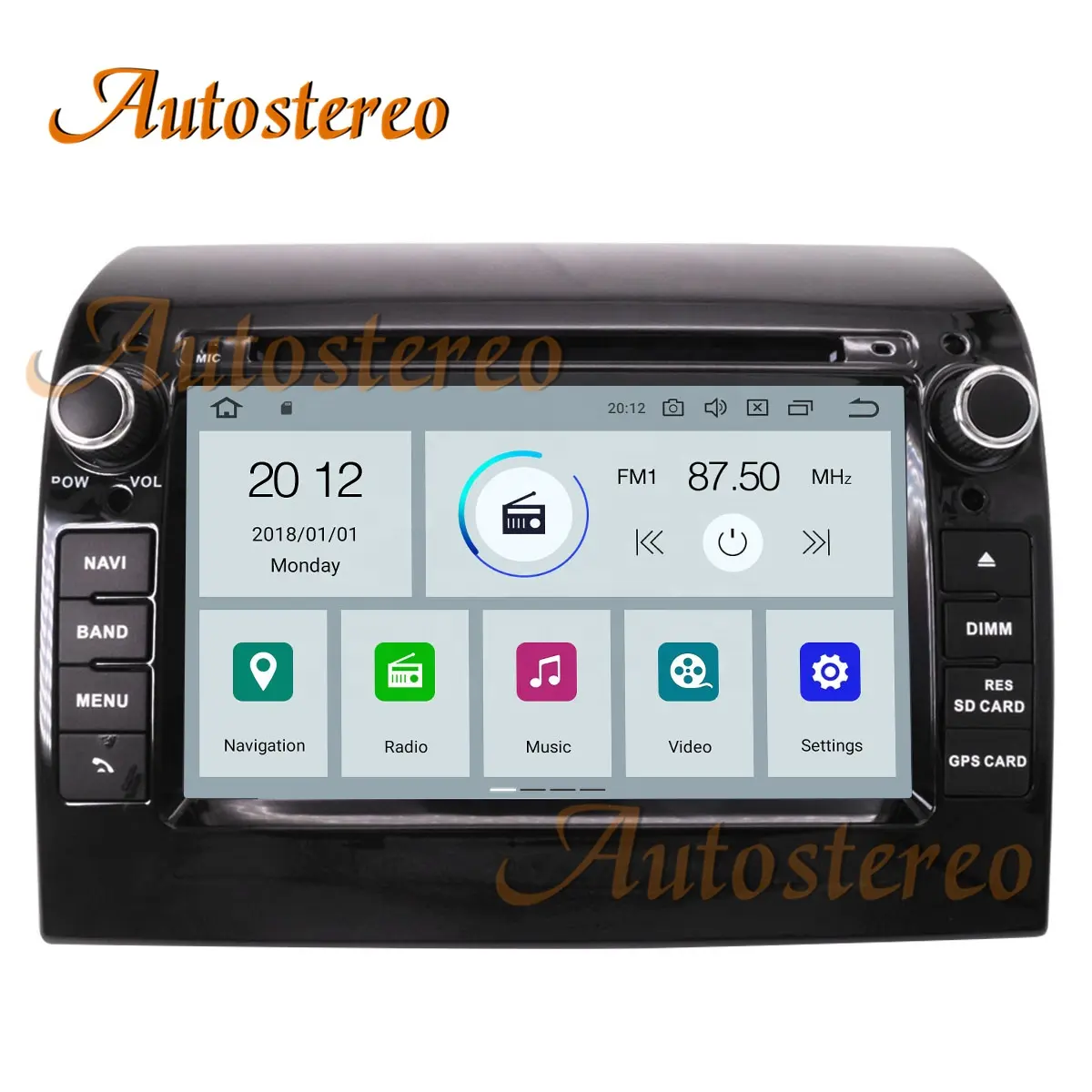 Android 10 4 + 64GB Car Radio DVD Player GPS Multimedia Stereo For Fiat Ducato 2011- 2015 Citroen Jumper Peugeot Boxer Multimedia