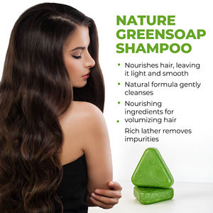 OEM Label pribadi tanaman alami Usma rumput Cedar sampo sabun <span class=keywords><strong>Bar</strong></span> untuk pertumbuhan rambut Soild Lawsonia Inermis sampo 120g - Product Image 6