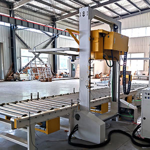 Sistema de Estruturação de Paletes Vertical e Horizontal com Transportador e Mesa Giratória Motorizada - Product Image 4