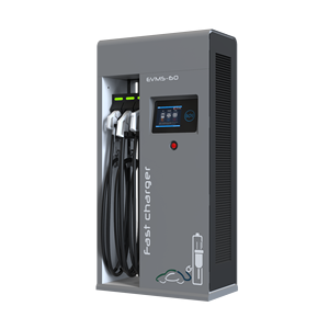 Stazione di Ricarica <span class=keywords><strong>EV</strong></span> da 60KW Certificata CE ISO9001, Nuova, con Connettori CCS Chademo AC Tipo2, 24 Mesi, 50/60Hz EVMS-60 DC 200-1000VDC - Product Image 2