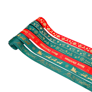 <span class=keywords><strong>Cinta</strong></span> Ecológica MSD <span class=keywords><strong>de</strong></span> una Cara con Logotipo Impreso en Lámina Dorada 3D <span class=keywords><strong>para</strong></span> Decoraciones Navideñas y Envoltura <span class=keywords><strong>de</strong></span> Regalos - Product Image 2