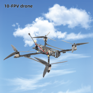 Drone FPV de course 10 pouces avec télécommande, longue autonomie, capacité de charge de 5 kg, imagerie <span class=keywords><strong>thermique</strong></span>, largage aérien, anti-intrusion, transmission 9 km, 21-30 min - Product Image 2