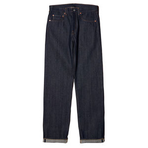 Jeans Clásicos de Algodón Crudo Personalizados al por Mayor para Hombre, Jeans Clásicos de Mezclilla Selvedge con Botones, Jeans Selvedge de Alta Calidad - Product Image 2