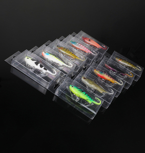 <span class=keywords><strong>Esche</strong></span> Morbide da Pesca in TPE con Vibrazione, 10 Colori, 110mm, 30g, Rinforzate con Filo Metallico - Product Image 6