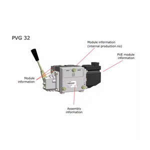Em Estoque danfoss Pvg 32 Válvula Hidráulica PVG32 Válvula De Fluxo Hidráulico Válvula Proporcional Hidráulica para Peças Hidráulicas