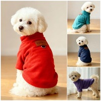 Sweat-shirt confortable pour animaux de compagnie avec logo personnalisé, vêtements d'extérieur en polaire pour l'automne/hiver, avec anneau en D pour chats et chiens