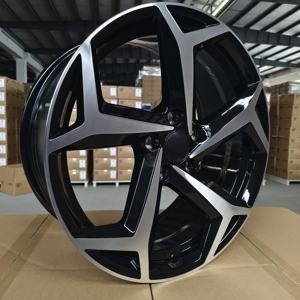 Jantes en alliage d'aluminium de 17 pouces, style original, 17x7.5 PCD5*112, face usinée noire, haute résistance et faible poids, pour Golf <span class=keywords><strong>Polo</strong></span> - Product Image 6