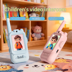 Talkie-walkie vidéo rose pour enfants avec écran de 2,0 pouces et caméra pour les enfants de 4 à 6 ans - Product Image 4