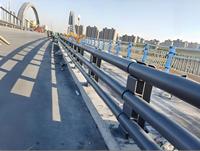 Q235 Puente galvanizado Barandilla Río Engrosamiento Anticolisión Barandilla Puente de aleación de aluminio Barandilla