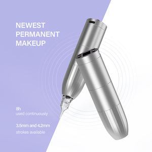 Máquina de tatuaje inalámbrica, carrera de 4,2mm, maquillaje permanente ajustable, delineador de ojos, micropigmentación, cejas, rubor de labios, semipermanente - Product Image 6