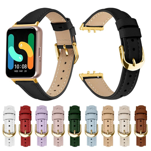 Correa de Cuero Delgada Upro para Reloj de Mujer, Repuesto para Samsung Galaxy Fit 3 SM-R390, Correa de Reloj Inteligente con Hebilla de Estilo Ejecutivo - Product Image 1