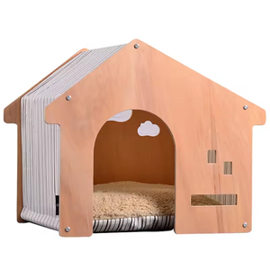 <strong>Fashion</strong> Dog <strong>Cat</strong> House Furniture Indoor Outdoor Wooden Pet House <strong>Cage</strong> Shelter Pets - Product Image 3