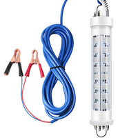 Lumière de pêche sous-marine LED verte DC12V 24V 400W IP68, appât pour les poissons, attire les poissons