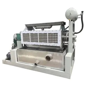 4 by 4 rotary egg tray Machine egg carton machinery paper egg tray production line