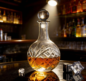 새로운 디자인의 더블린 패턴 맞춤형 빈 크리스탈 유리병 레드 와인 디캔터 비즈니스 선물용 - Product Image 2