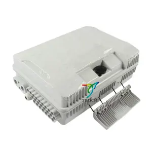 Cheap price FTTH box 24 core fiber opitc distribution box with 48 sc adapter/plc splitter IP65 fiber box