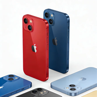 Vente en gros à bas prix – iPhone 13 6,1'' d'occasion, résolution 2532x1170, stockage 256 Go/512 Go, 4 Go de RAM, 5G/WiFi/4G, Starlight, Midnight Blue, Pink