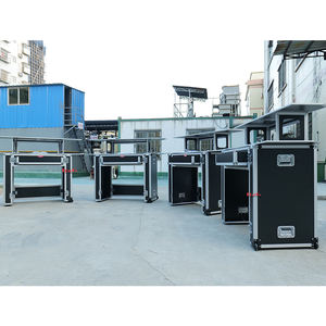 محمول Diy قابلة للطي شريط الكوكتيل حالة الطيران شريط المحمول مع عجلات - Product Image 6