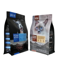 Sac en plastique VMPET refermable de haute qualité de 1,5 kg pour aliments pour animaux de compagnie, avec fermeture éclair, pour chiens et chats