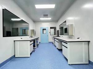 Vitale Apparatuur Meubels Op Maat Modulaire Wetenschap H Frame Moderne Ziekenhuis Stalen Laboratoriumbanken Midden Eiland Tafels - Product Image 6