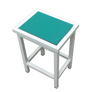 Table de travail antistatique ESD pour atelier de production SMT avec panneau suspendu, étagères et tiroir - Product Image 6
