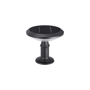 5W Modern Garden LED Pillar Lamp IP65 Waterproof Outdoor Solar Powered Main Gate Door Light Villa Courtyard Post Pillar Fence - Product Image 2