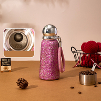 Bouteille d'eau portable antibactérienne en titane pur, avec fonction de maintien de la température, tasse isolée exclusive Goddess, pour les déplacements