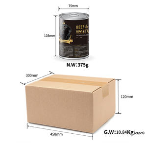 איכות גבוהה 375g oem טעים פרטי תווית כלב רטוב מזון משומר כלבים מזון לכלבים בתפזורת מזון כלבים בתפזורת - Product Image 6