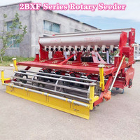 Semoir à blé de haute qualité à 6 rangs, cultivateur rotatif, machine de semis et de fertilisation par labourage rotatif