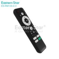 Télécommande intelligente ES-RM130-4-V de haute qualité, prix usine, pour boîtier TV YouWei-Mi 4K, nouvelle télécommande vocale ABS